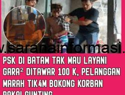 Nafsu di Ujung Gunting: Tawar Menawar Berujung Tikaman di Bukit Senyum Batam
