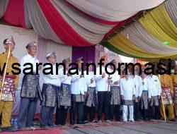 Sedekah Dusun Marga Abab, Bupati PALI Mendapatkan Gelar Raja Muda Wira Mandala