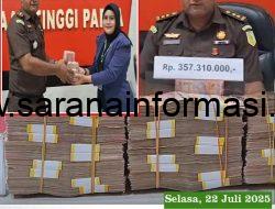Kejati Papua Sita Rp 357 Juta Dugaan Korupsi Beras CBP Wamena