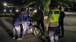 Razia Malam Polsek Tanah Abang Jaga Kondusifitas Akhir Pekan