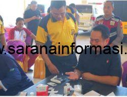 Sinergi Polres dan Dinkes PALI Gelar Cek Kesehatan Gratis