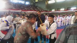 Ribuan Atlet Taekwondo Ramaikan Kejuaraan Piala Menhan RI 2025 di Palembang