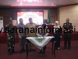 Polres Banyuasin Pengkap Komitmen Forkompimda Wujudkan Asta Cita Perda hiburan, Narkoba 