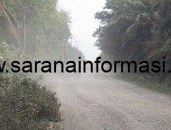 Prihatin Rakyat Rambang Niru Nikmati Jalan Berdebu Puluhan Tahun Indonesia Merdeka