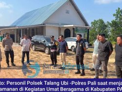 Polres PALI Amankan Bible Camp HKBP, Wujud Nyata Polri Jaga Toleransi