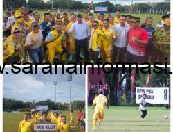 Golkar Tundukkan PKS 2-0 di Piala Gubernur Sumsel 2025, Turnamen Antar Partai Politik Pertama di Tanah Air