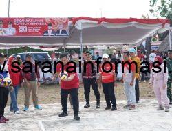 Sambut HUT Ke 80 RI, Pemkab Banyuasin KONI Gelar Turnamen Bola Voli 
