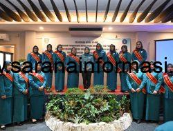 Ketua TP-PKK Banyuasin Hadiri Pelantikan Ketua TP-PKK Sekaligus Pengukuhan Bunda Paud