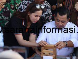 HUT Desa Sidomulyo Angkat UMKM Lokal, Bupati Banyuasin Dan Anji Antusias Produk Kecamatan