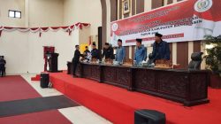 Bupati Banyuasin Hadiri Rapat Paripurna Terkait Rancangan Perda Tahun 2025 