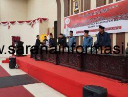 Bupati Banyuasin Hadiri Rapat Paripurna Terkait Rancangan Perda Tahun 2025
