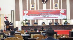 Bupati Banyuasin Tanggapi Penyampaian Pandangan Umum Fraksi DPRD 