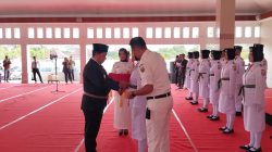 Bupati Banyuasin Kukuhkan Paskibraka Kabupaten Banyuasin HUT RI Ke 80, Tahun 2025