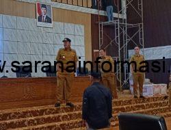 Wabup PALI Sidak Gedung DPRD, Targetkan Pembangunan Rampung Tahun 2026