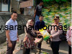 IPTU Arzuan Pastikan Gerakan Pangan Murah di Tanah Abang Aman dan Tepat Sasaran