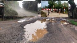 Anak Sekolah Dan Warga Rambang Niru Korban Bernapas Debu Dampak Aktifitas Angkutan Kayu Loging PT. MHP Dan Warga Aur Duri Sudah Tutup Akses Jalan 