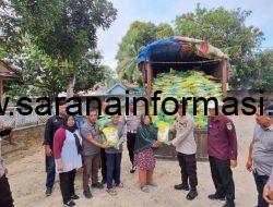 Warga Serbu Gerakan Pangan Murah di Penukal, 10 Ton Beras Ludes dalam Sehari