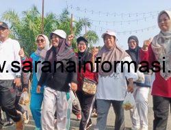 Ribuan Warga Talang Akar Ikuti Jalan Santai Meriahkan HUT ke-80 RI