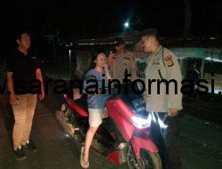 Tegakkan Kamtibmas dan Tertibkan Lalin Saat Polsek Tanah Abang Gelar Razia
