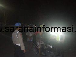 Cegah Kriminalitas Malam Hari, Polsek Penukal Utara Gelar Razia Terpadu
