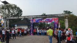 Monitoring Pengamanan Jalan Santai HUT RI ke-80 Di Betung Berjalan Lancar