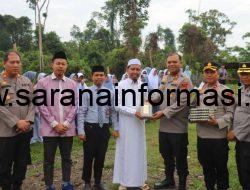 Polres PALI Dorong Kemandirian Pangan dan Pemberdayaan Santri