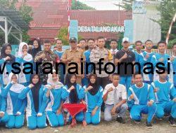 Tim Paskibraka Desa Talang Akar Matangkan Latihan Jelang HUT ke-80 RI