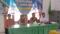 Salurkan BLT Pesan Syahabudin Gunakanlah Untuk Kebutuhan Yang Mendesak
