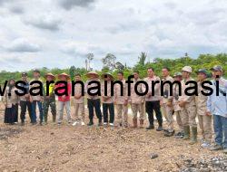 Sinergi Dengan Pemdes. Polres PALI Dorong Ketahanan Pangan di Kecamatan Tanah Abang