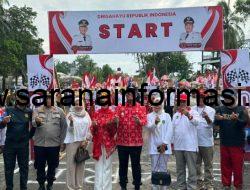Masyarakat PALI Meriahkan HUT ke-80 RI dengan Karnaval Spektakuler
