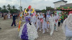 Semarak Karnaval Talang Akar, Warga Tumpah Ruah Rayakan HUT ke-80 RI