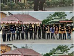 Upacara HUT ke-80 RI di Mapolsek Talang Ubi: Polisi dan Masyarakat Satukan Tekad Jaga Persatuan