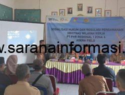 Sosialisasi Hukum dan Regulasi Pengamanan Obvitnas di Adera Field, Kapolres PALI Tekankan Pentingnya Sinergi
