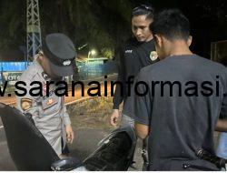 Patroli Malam Polsek Talang Ubi: Hadirkan Rasa Aman, Bangun Komunikasi Humanis