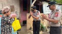 Siswa Sekolah Inspektur Polisi Angkatan 54 Gelombang 2 TA 2025 Gelar Bakti Sosial di Palembang