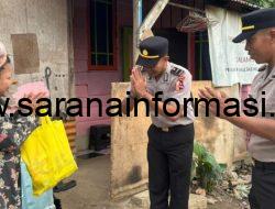 Siswa Sekolah Inspektur Polisi Angkatan 54 Gelombang 2 TA 2025 Gelar Bakti Sosial di Palembang