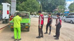 Polres PALI Gelar Patroli Presisi di SPBU Simpang Tais, Pastikan Situasi Aman dan Kondusif