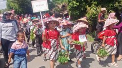 Karnaval Meriah Warnai HUT RI ke-80 Di Desa Gunung Menang