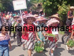 Karnaval Meriah Warnai HUT RI ke-80 Di Desa Gunung Menang