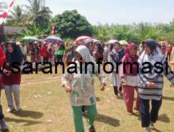 Meriahkan HUT RI ke-80 di Desa Sungai Ibul, Mak Mak Jadi Sorotan