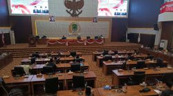 Dari 30 Orang DPRD PALI, Yang Hadir Hanya 21 di Paripurna APBD Perubahan Hari Ini