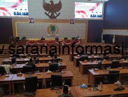 Dari 30 Orang DPRD PALI, Yang Hadir Hanya 21 di Paripurna APBD Perubahan Hari Ini