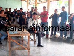 Wartawan Banyuasin Tinggalkan Aula Pers Rilis Protes Ada Apa!!
