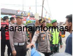 Polres PALI Gelar Patroli Skala Besar, Kapolres Pastikan Situasi Aman