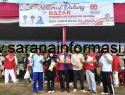 HUT RI Ke 80, Koperasi Merah Putih Rejodadi Inisiator Utama Misi Masyarakat, Senam Sehat 