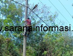 UD Merpati Bantu Lampu Jalan 16 unit Warga Melintas Terbantu 