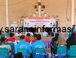 Musdes Curup: Pemerintah Kecamatan Tegaskan Fokus pada Aspirasi Rakyat Dan Pembangunan Skala Prioritas 