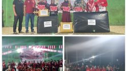 Meriah, HUT ke-80 RI di Desa Lunas Jaya Ditutup dengan Lomba Karaoke dan Pembagian Hadiah
