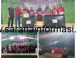 Meriah, HUT ke-80 RI di Desa Lunas Jaya Ditutup dengan Lomba Karaoke dan Pembagian Hadiah