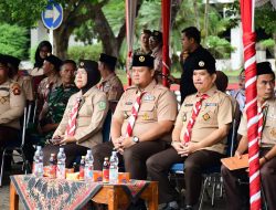 Ratusan Peserta Ikuti Perkemahan Tangguh Dan Lomba Pramuka